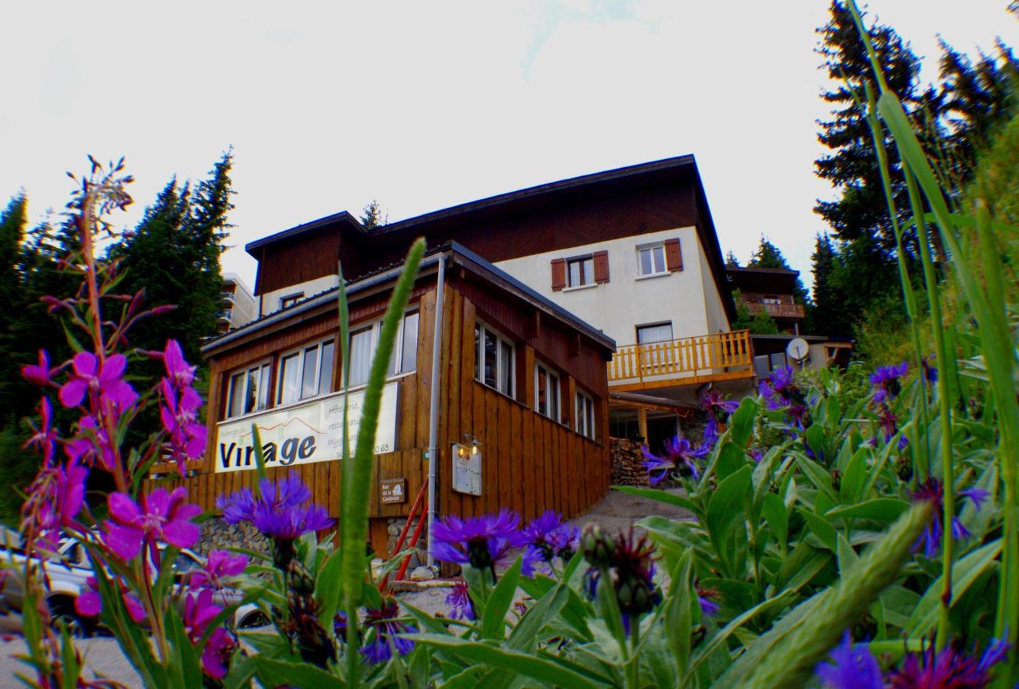 שמרוסה Auberge Restaurant Du Virage מראה חיצוני תמונה